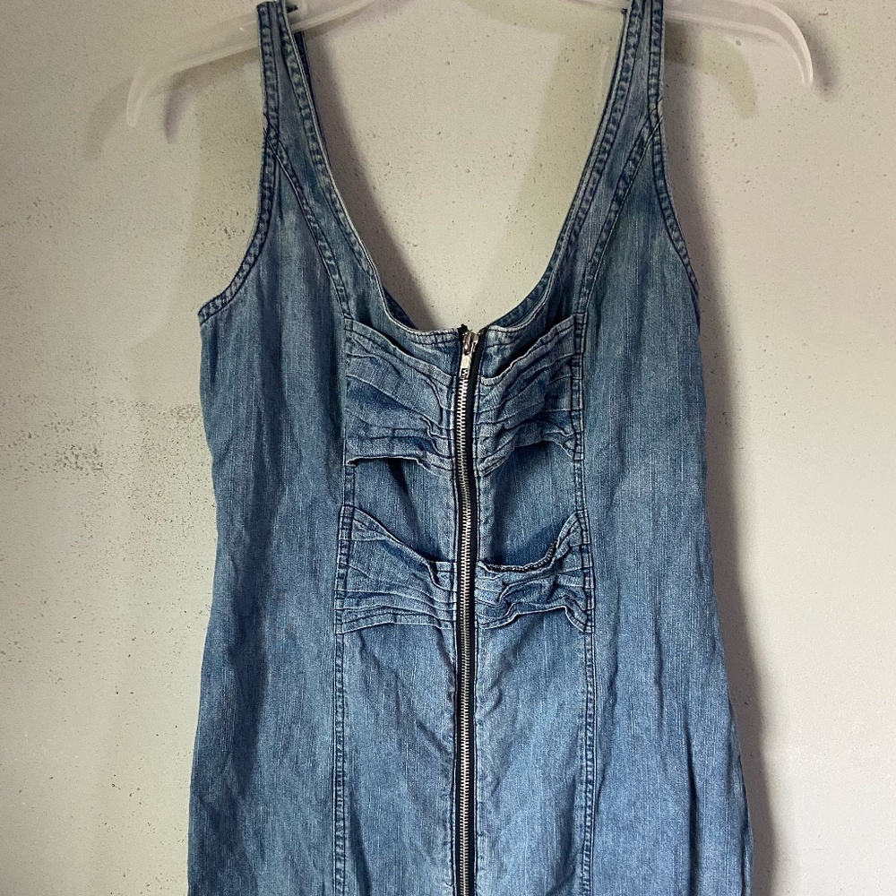 little jean dress